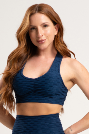 Top MUVI Nadador 3D Micro Bolhas Fitness - Preto