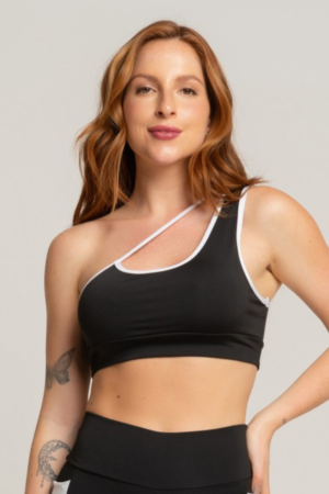Top MUVI UP Fitness 2 em 1 - Branco