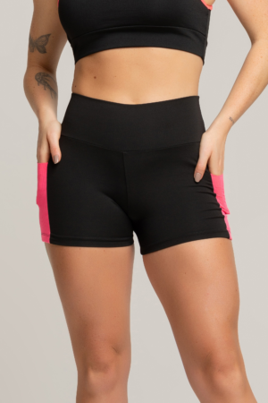 Short MUVI UP Fitness c/ Bolso - Rosa