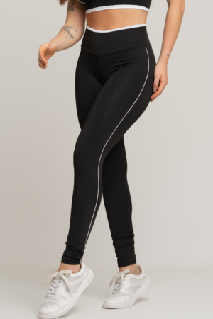 Calça Legging MUVI Fitness c/ Detalhe