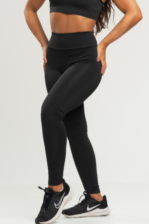 Calça Legging MUVI Fitness - Alta Compressão Preta