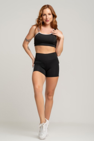 Conjunto MUVI UP Fitness 2 em 1 - Branco