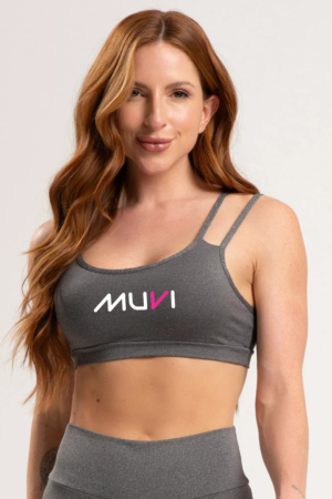 Top Exclusivo MUV Básico Liso com Alça Fitness