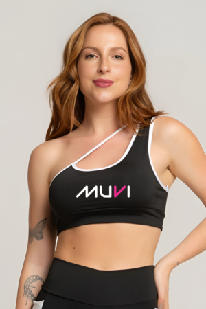 Top Exclusivo MUVI UP Fitness 2 em1 - Branco